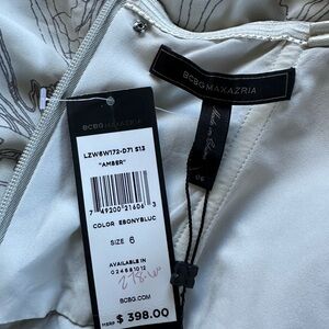 BCBG strapless long dress